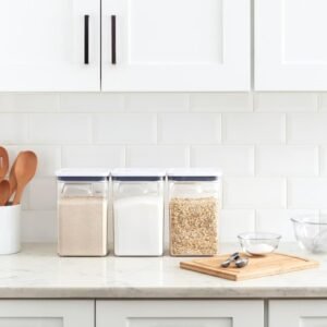7 Best Stackable Clear Bins for Small Kitchens
